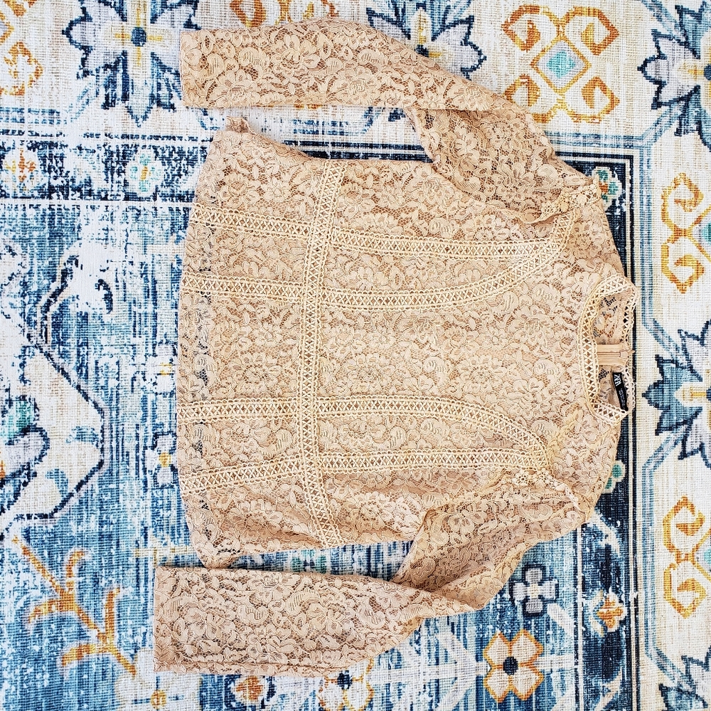 Zara lace top - nwot